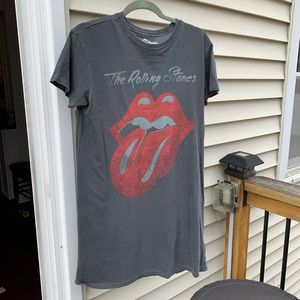 Rolling Stones shirt dress from AE Small
